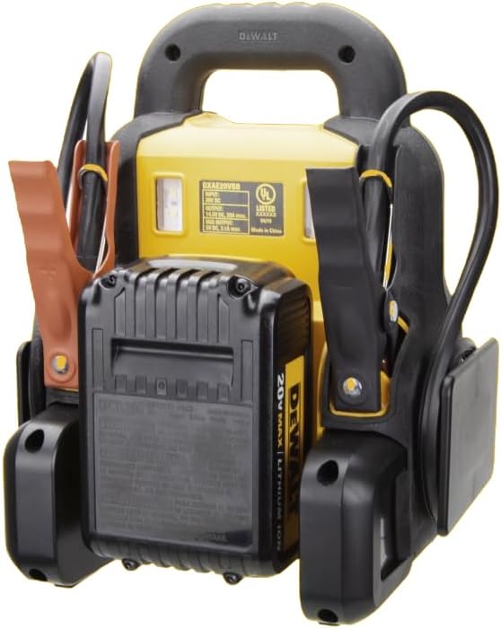 DeWalt DXAE20VBBK Battery Booster with 20V XR 5 AH Lithium-Ion Battery and DCB115 Battery Charger - E.S.N Tools