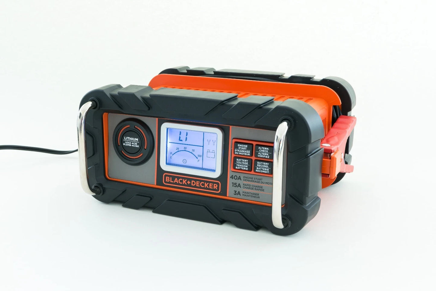 BLACK+DECKER BC15BD 40 Amp Battery Charger for Lithium/Lead Acid - E.S.N Tools