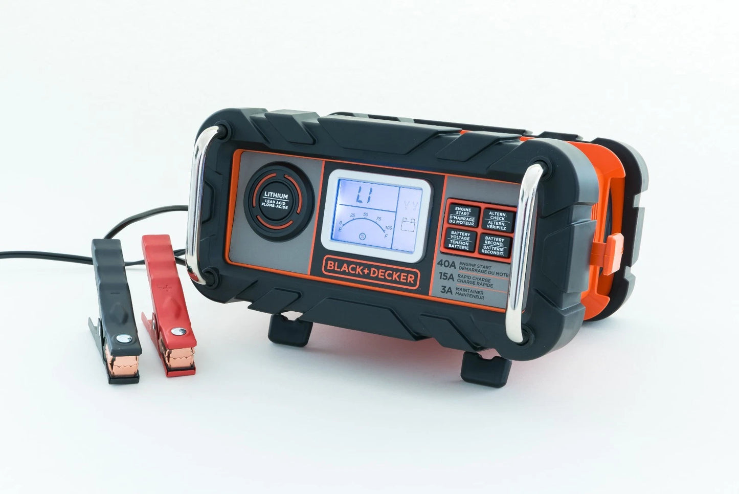 BLACK+DECKER BC15BD 40 Amp Battery Charger for Lithium/Lead Acid - E.S.N Tools