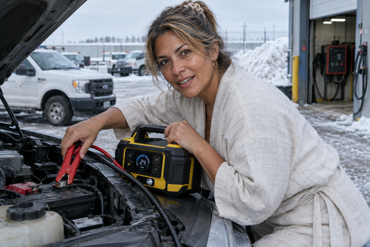 DEFA Professional Workshop Charger 50A vs DEWALT DXAEPS14-Type2 Power Station: Fixed Bay Charger vs Portable Jump Starter for a Canadian Fleet Yard