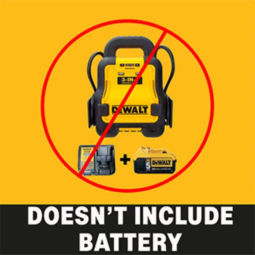 Professional Battery Booster/Jump Starter, 20-Volts (TOOL ONLY) DXAE20VBB - E.S.N Tools