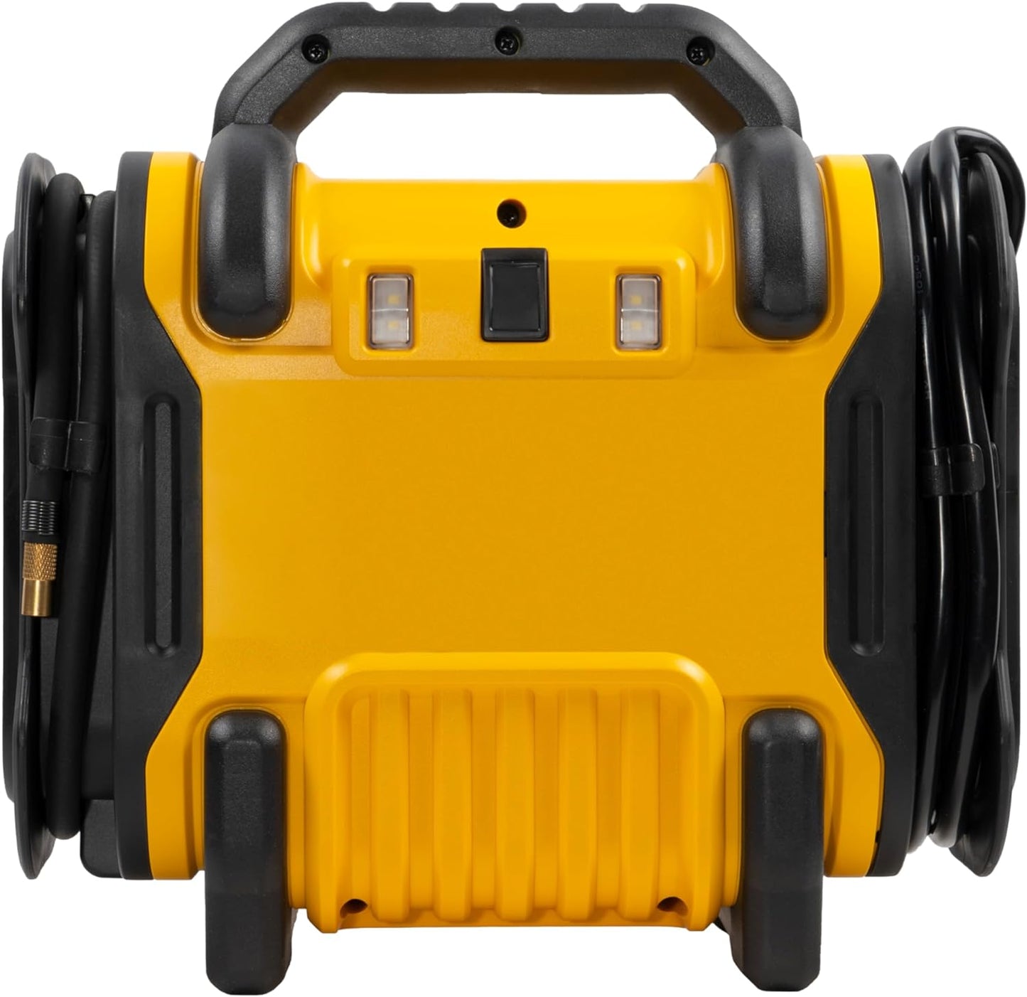 DEWALT DXAEPS14-Type2 2000 Peak Battery Amp 12V Automotive Battery Booster Jump Starter/Power Station with 500 Watt AC Power Inverter, 120 PSI Digital Compressor, and 15W USBa Ports, 25W USBc Port