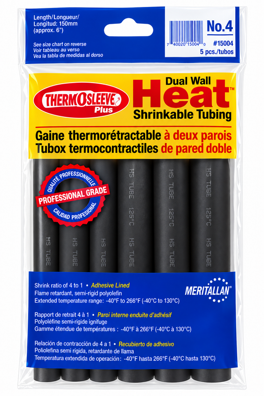 ThermOsleeve Plus 0.700 inch 4:1 dual wall heat shrink tubing