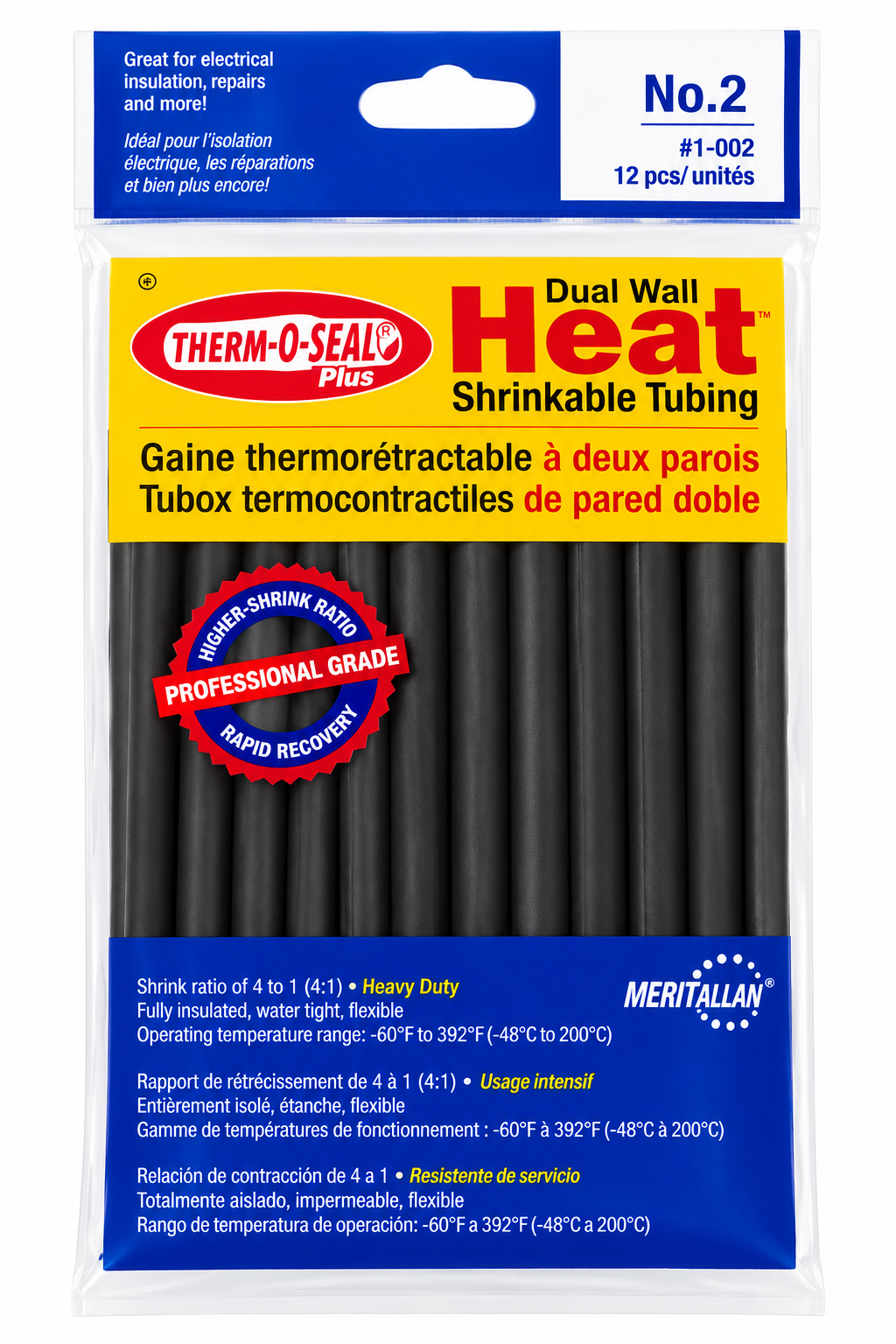 ThermOsleeve Plus 0.293 inch 4:1 dual wall heat shrink tubing