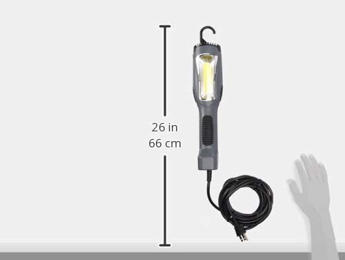 LED Retractable Reel Work Auto Shop Repair Light 300 Lumen Alert