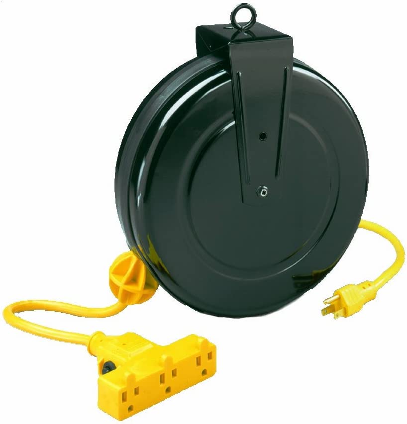 Retractable Extension Cord Reel w/Circuit | Automatic Retractable Extension Cord Reels | ESN Tools