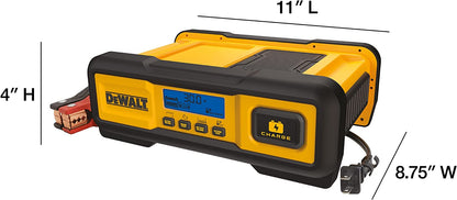 DeWalt DXAEC100 Professional 30 Amp Battery Charger, 3 Amp Battery Maintainer with 100 Amp Engine Start - E.S.N Tools