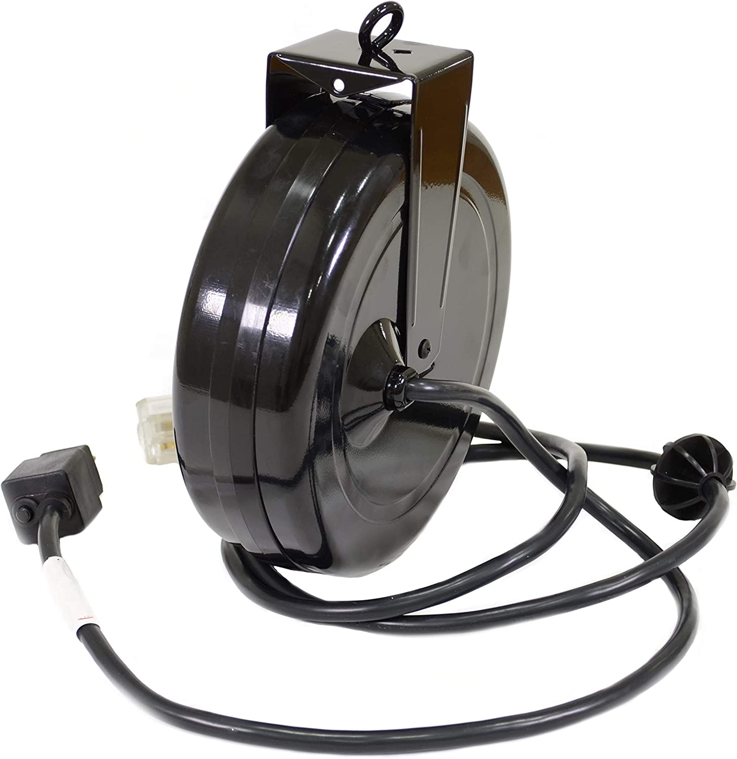 Alert Stamping 5020TFC Industrial Retractable Extension Cord Reel