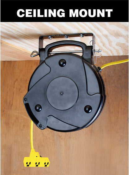 Ceiling Mount | Retractable Extension Cord Reel - E.S.N Tools