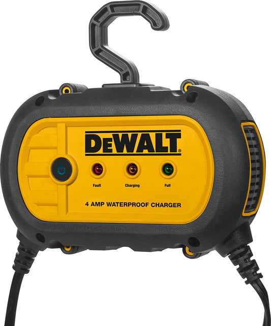 Dewalt battery charger, Fully Automatic 4 Amp 12V Waterproof Battery Charger | Professional Showroom Chargers- E.S.N Tools