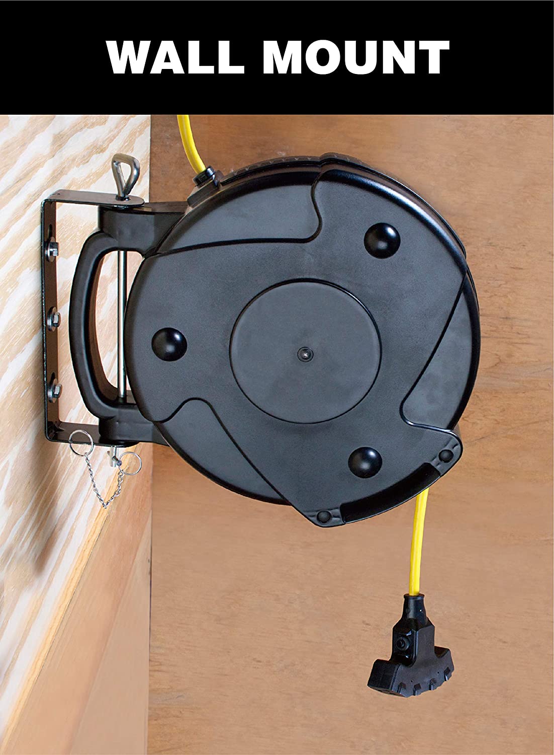 Wall Mount | Retractable Extension Cord Reel - E.S.N Tools