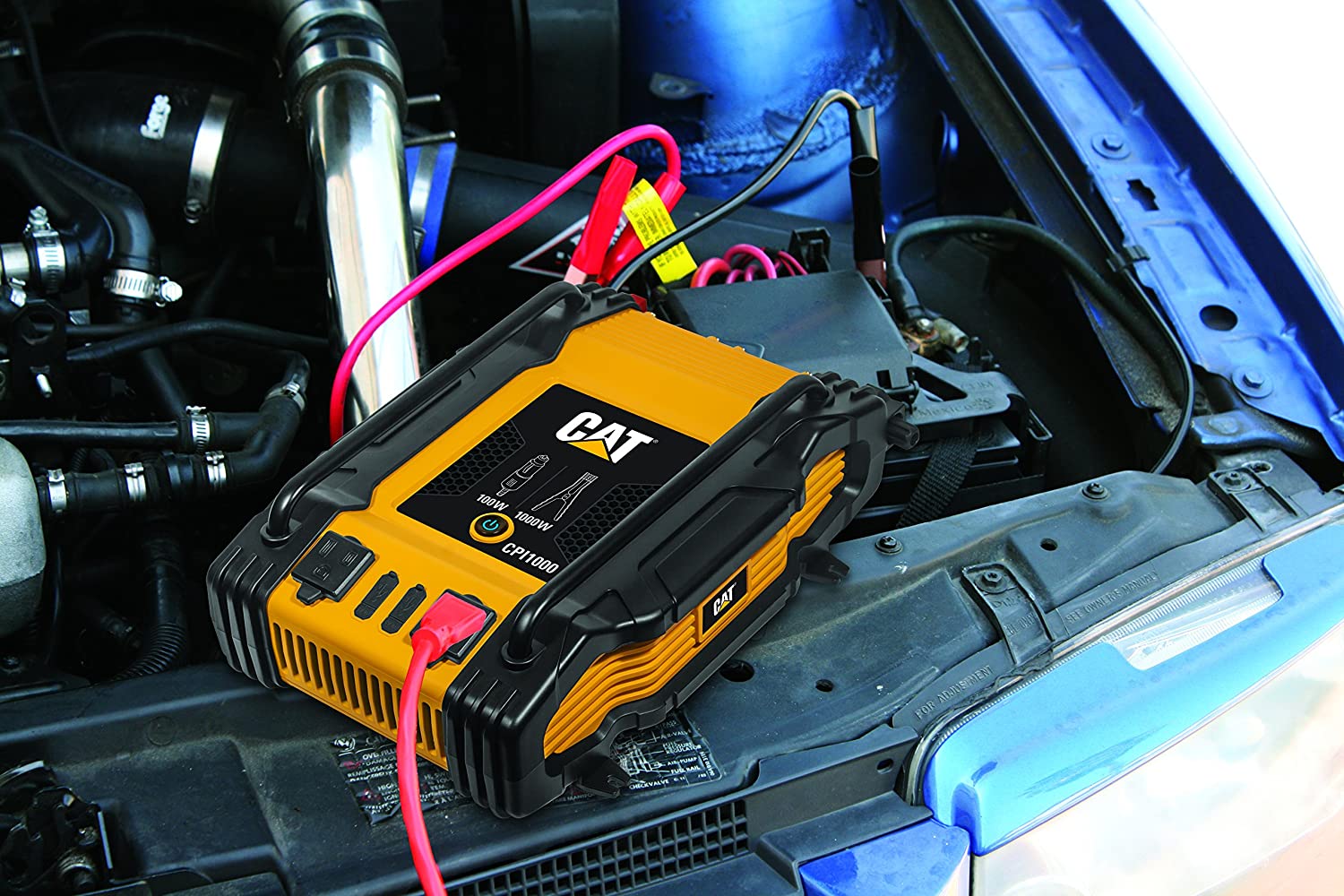 Caterpillar CAT 1000 WATT Power Inverter with USB Charging Ports CPI1000 - E.S.N Tools