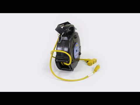 Pro-Reel 8140TP Retractable Extension Cord Reel, Circuit Breaker | Retractable Extension Cord- E.S.N Tools- E.S.N Tools